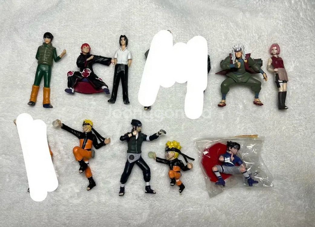 나루토 사스케 미니 고전 피규어 일괄--0