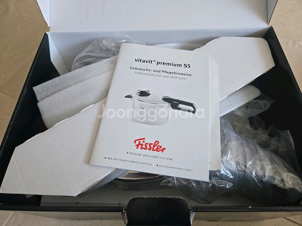 휘슬러 솔라임 S5 4.5L압력솥 새제품 팔아요~가격다운--1