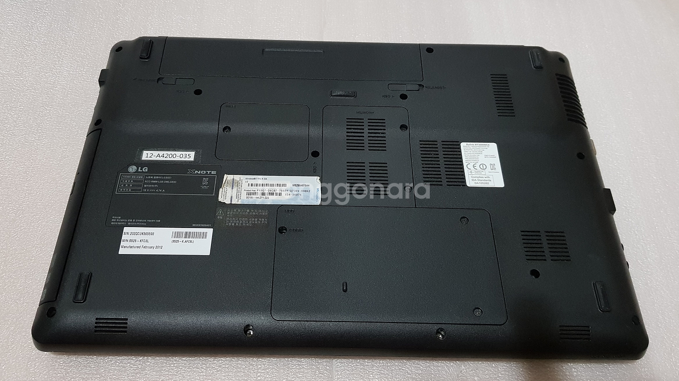 LG 노트북 XNote S525-KFC8L--1