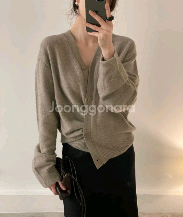 라쿤 랩가디건--0