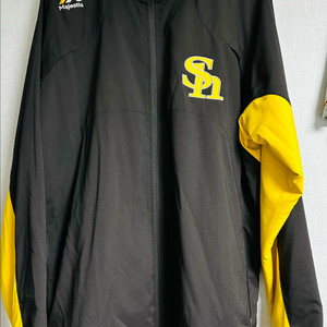 [2XL]마제스틱 NPB소프트뱅크 호크스 춘추 점퍼(새상품)