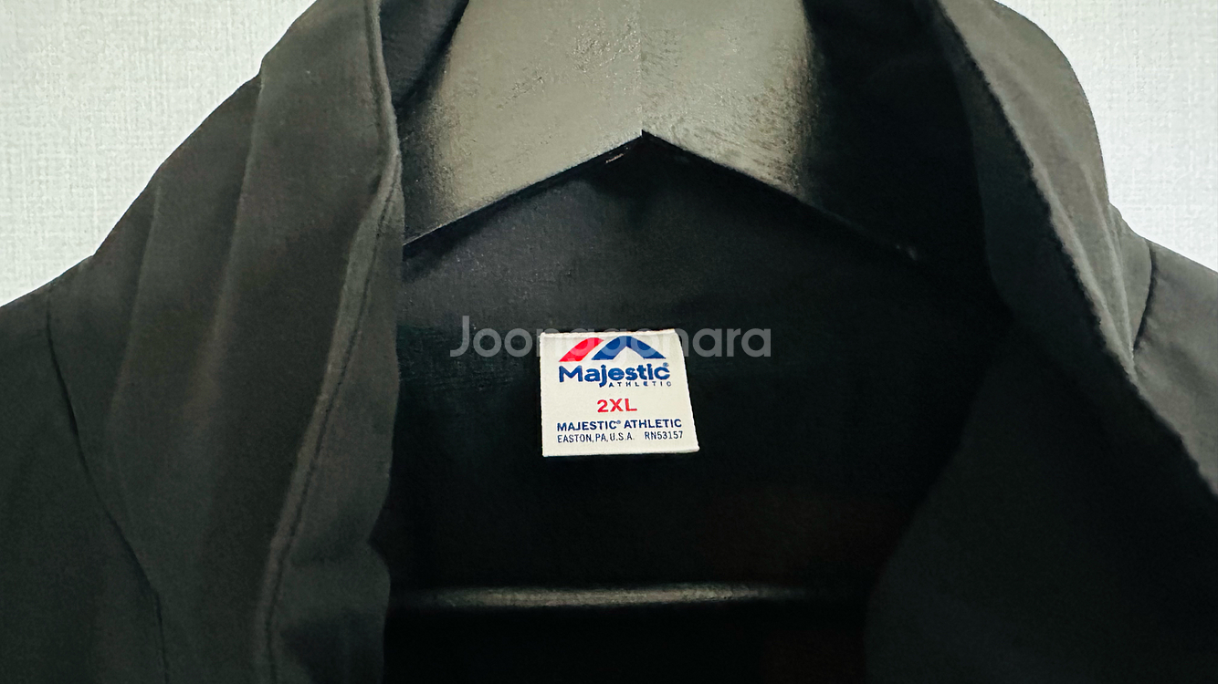 [2XL]마제스틱 NPB소프트뱅크 호크스 춘추 점퍼(새상품)--3