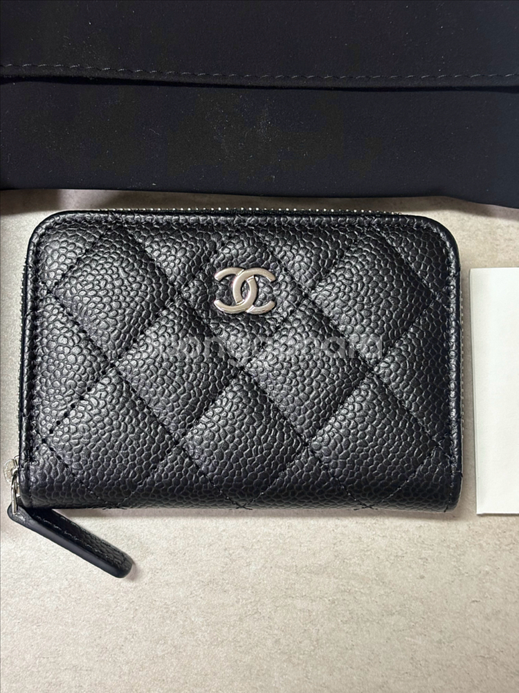 샤넬 클래식 동전지갑 은장(정품, 새상품)--2