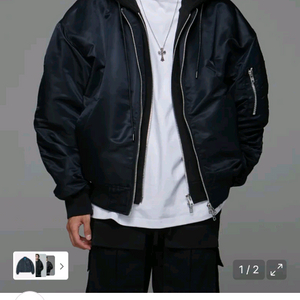 인터섹션 디테쳐블 MA-1 항공점퍼 판매합니다