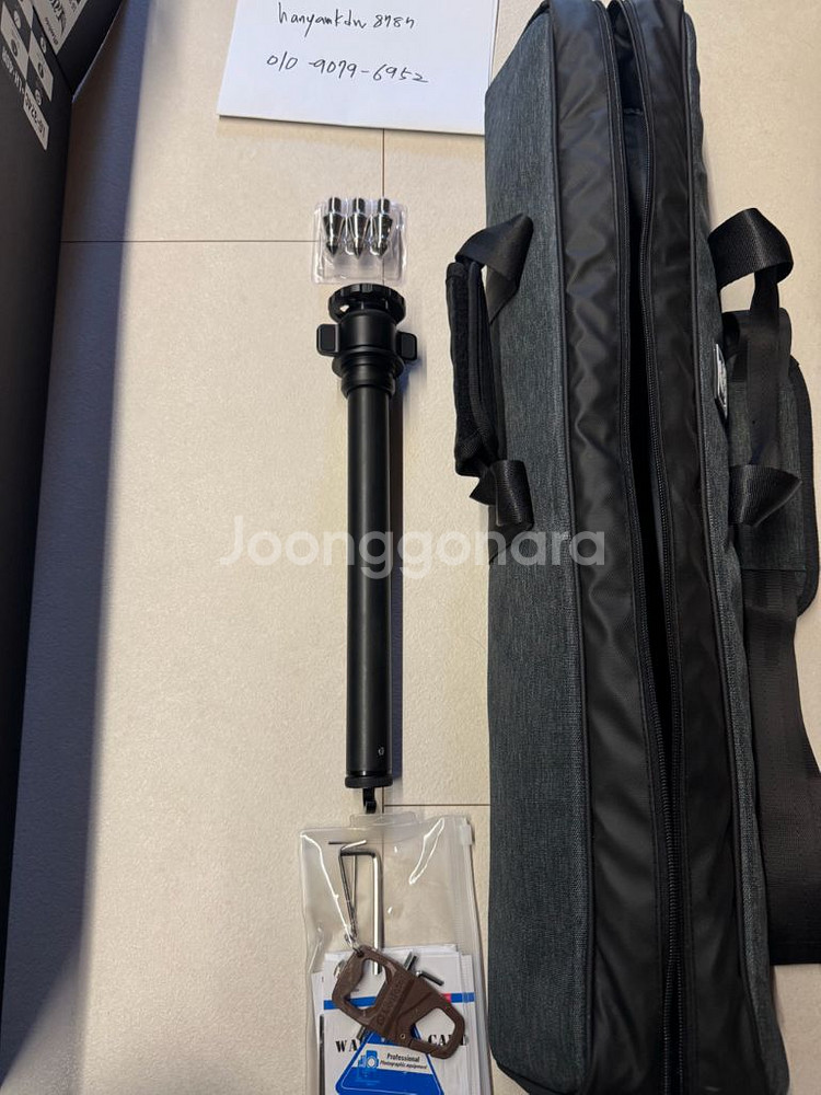 레오포토 LG-324C + LH-40R 카본 가브리엘 블랙버전 루시퍼 하이엔드 삼각대입니다.--3