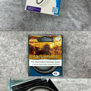 JJC 리코 GR3X 전용 텔레 컨버전 렌즈 어댑터 AR-GR3X, 겐코 블랙미스트 No1 49mm 일괄