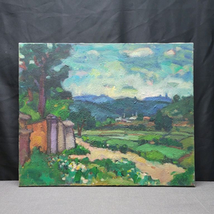 15호 유화 그림 풍경 이미지