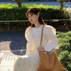 바이씨니 꽃레이스 뷔스티에 아이