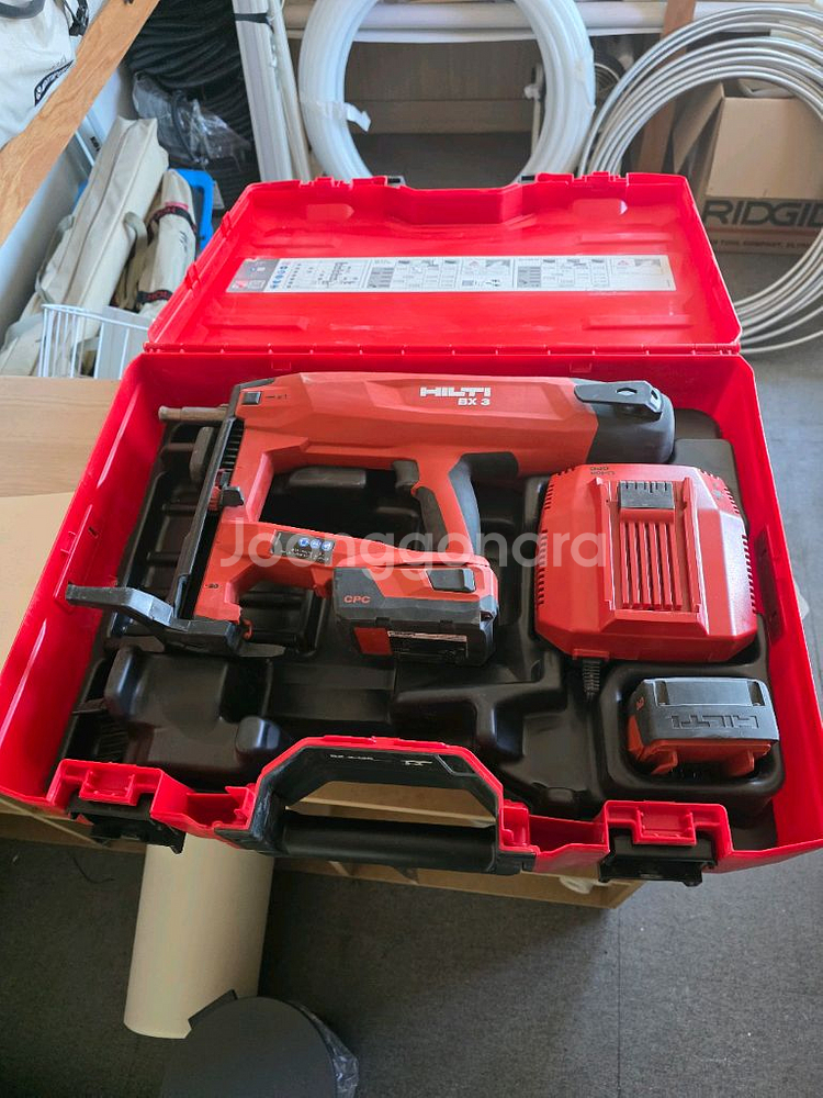 힐티 22V 무선충전 콘크리트 타정기 네일건 타카총 BX 3-A22--1