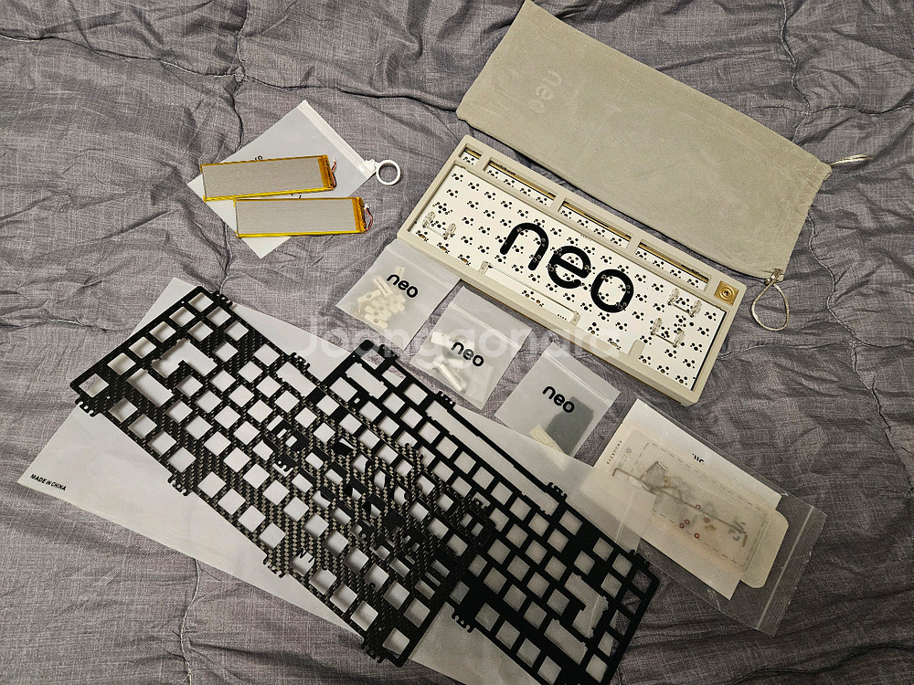 Neo75cu 레트로화이트 키보드--0