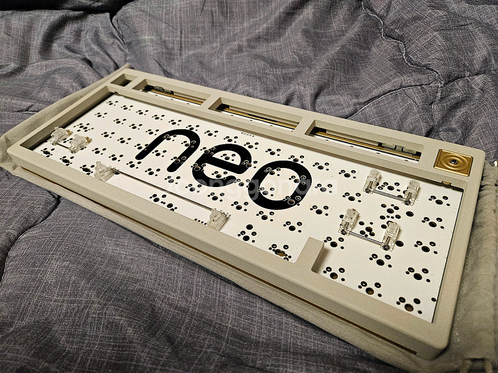 Neo75cu 레트로화이트 키보드--2