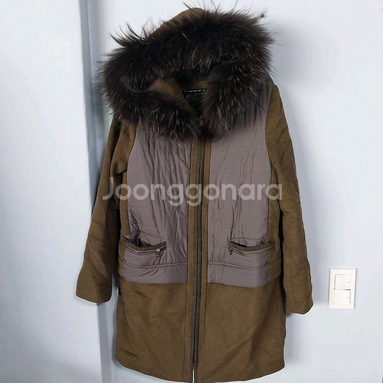 올리비아로렌 패딩 코트 여성100--0