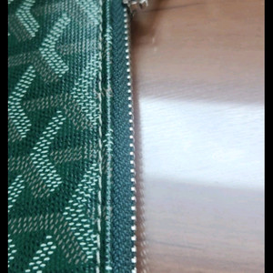 시그니처 패턴 클러치백고야드 세나 클러치(그린)/정품/신품급/급처