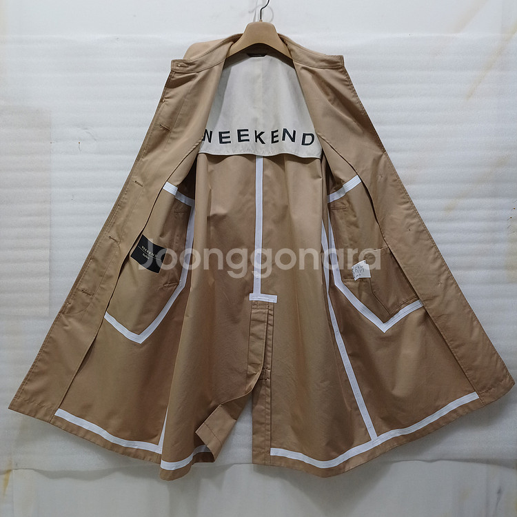 국내 막스마라 트렌치 코트 여성 66 77 거의새것 사랑봉봉--2