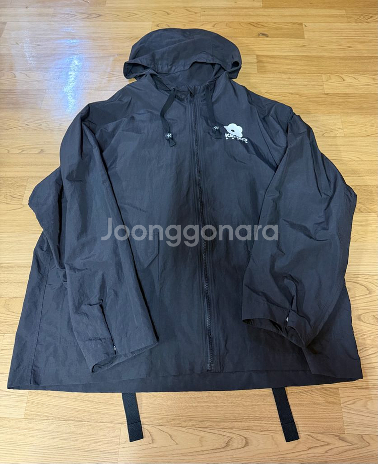 겐조 보케 플라워 2.0 윈드브레이커 블랙 L사이즈--3