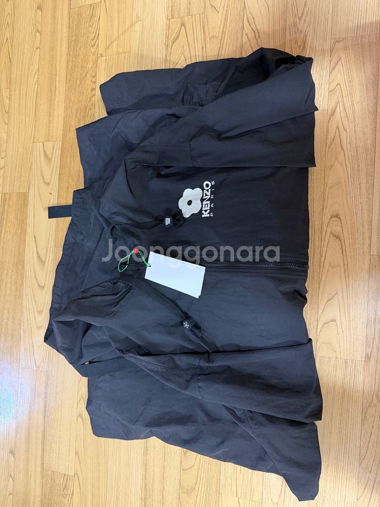 겐조 보케 플라워 2.0 윈드브레이커 블랙 L사이즈--5