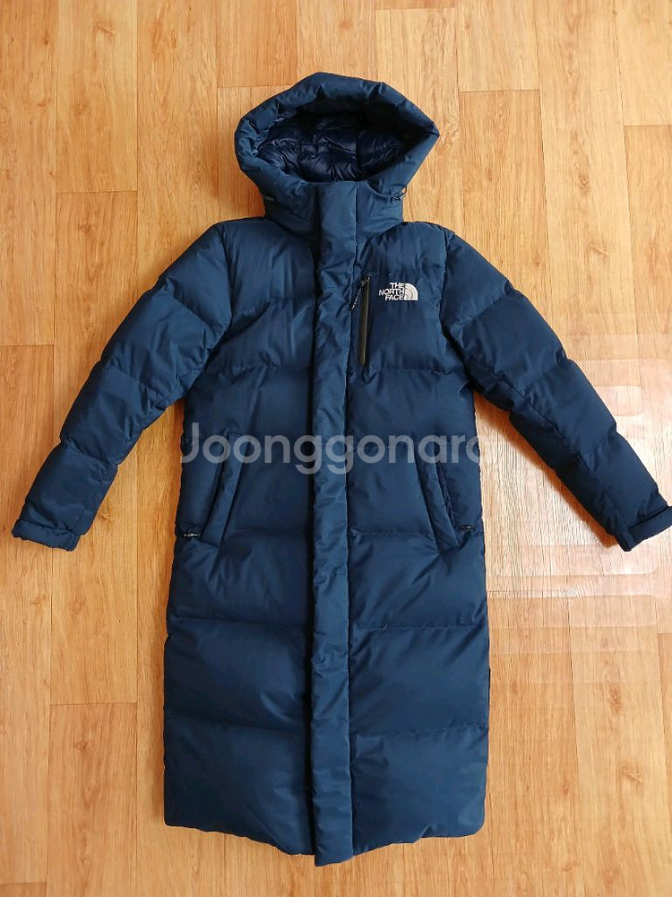 노스페이스(정품) 남성 NC1DI50B 익스플로링 다운 롱패딩 (네이비) (90~95슬림) (상태 최상급)--0