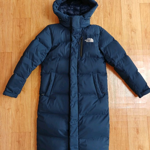 노스페이스(정품) 남성 NC1DI50B 익스플로링 다운 롱패딩 (네이비) (90~95슬림) (상태 최상급)