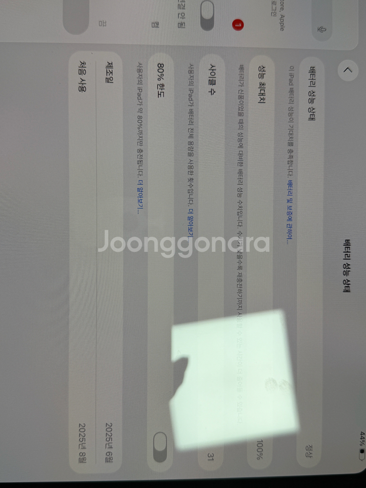 아이패드 프로 11인치 M4 256GB 셀룰러 팝니다--2