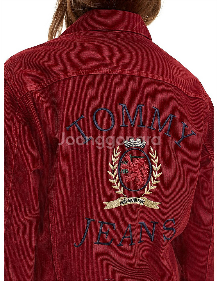 TOMMY HILFIGER Corduroy Crest Logo Jacket--2