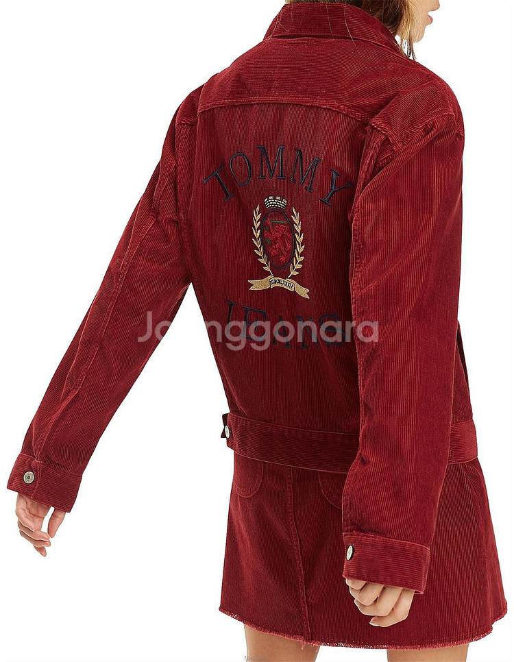 TOMMY HILFIGER Corduroy Crest Logo Jacket--3