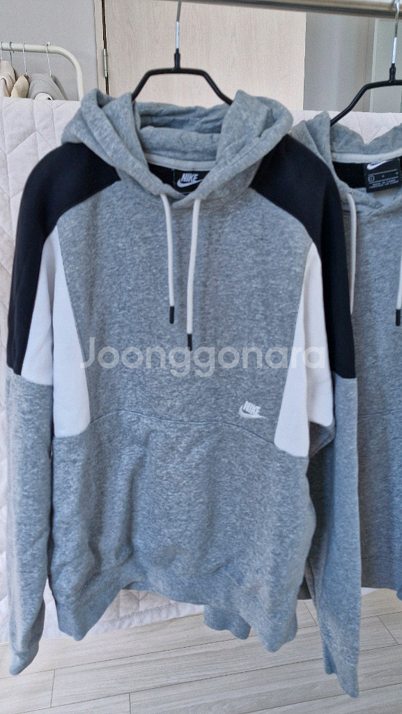 나이키 기모후드티 M 하고 L 2장--1