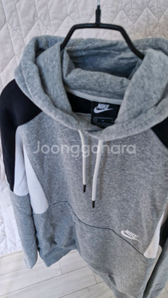 나이키 기모후드티 M 하고 L 2장--3
