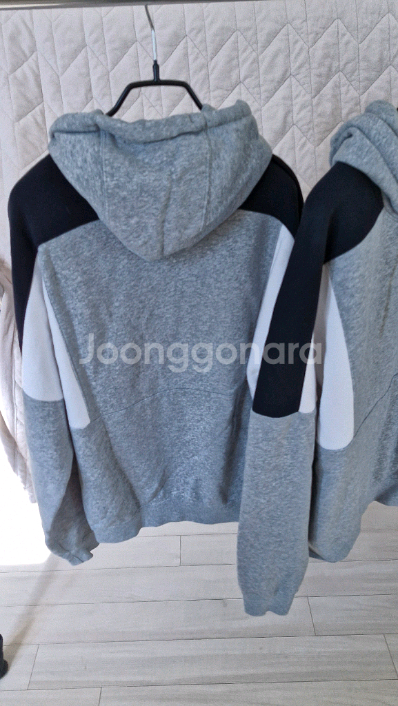 나이키 기모후드티 M 하고 L 2장--5