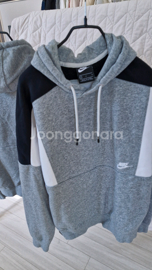 나이키 기모후드티 M 하고 L 2장--6