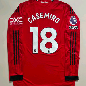 25 26 맨유 홈킷 카세미루 긴팔 유니폼 XL 어센틱