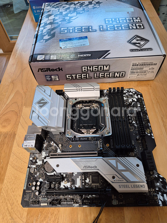 Asrock B460M 스틸레전드 메인보드--0