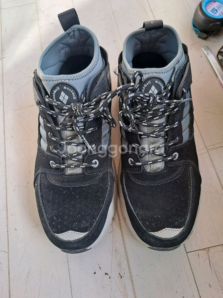 몽벨 남성 등산화--0