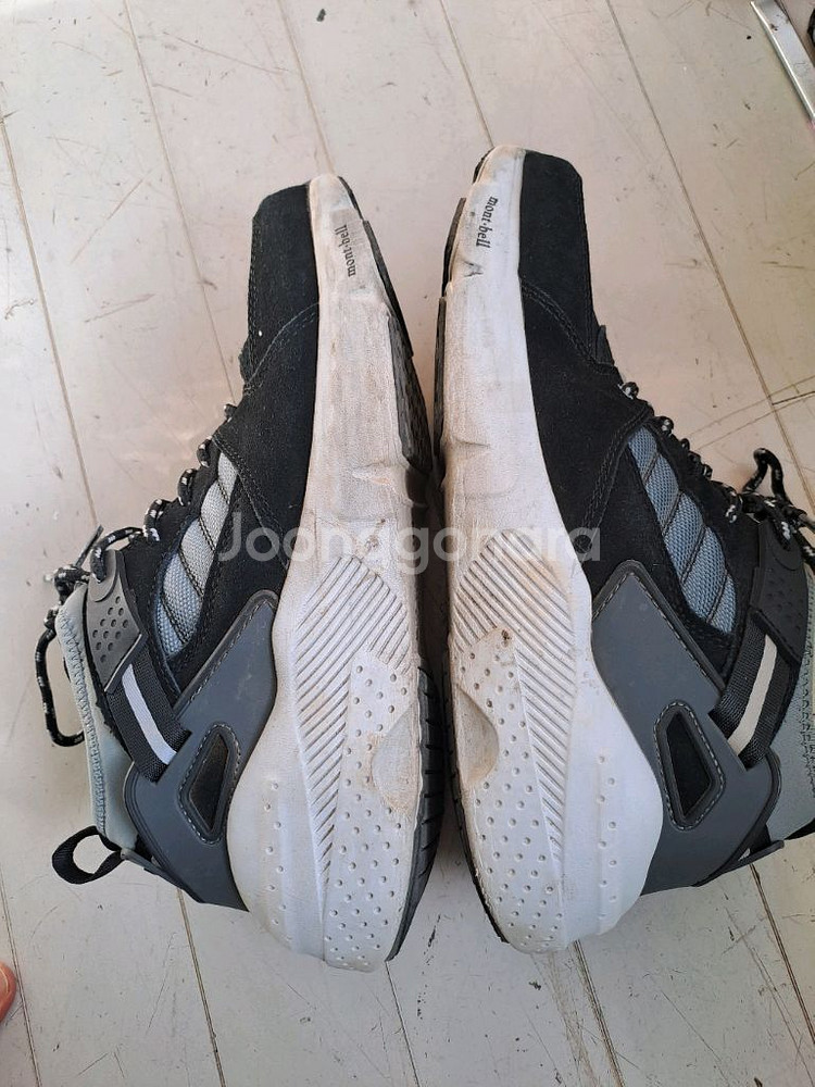 몽벨 남성 등산화--2