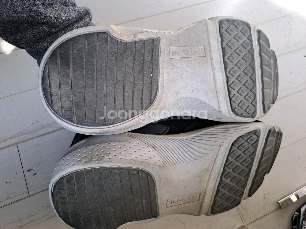 몽벨 남성 등산화--3