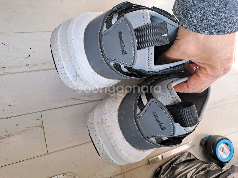 몽벨 남성 등산화--5