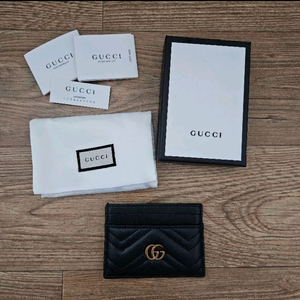 구찌 gg 마몽 마틀라세 카드 지갑