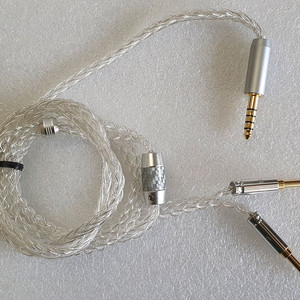 Hifiman (4.4mm,1m) 순수 실버 이어폰 케이블