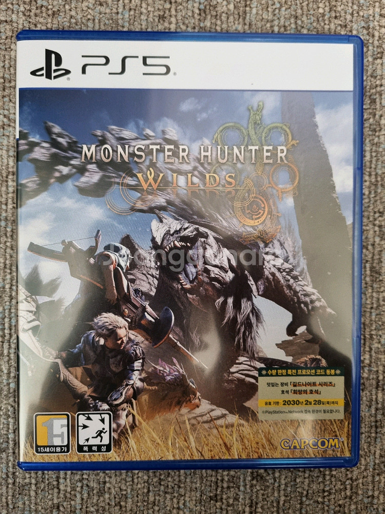 PS5 몬스터헌터 와일즈--0