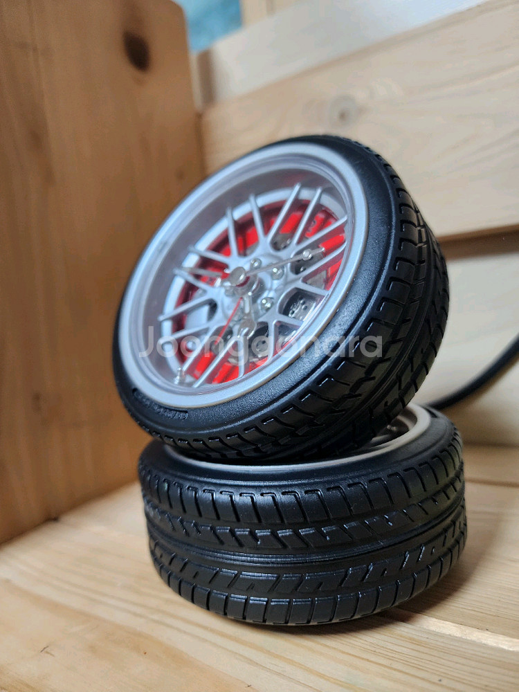 휠타이어 / 타이어 탁상시계--4