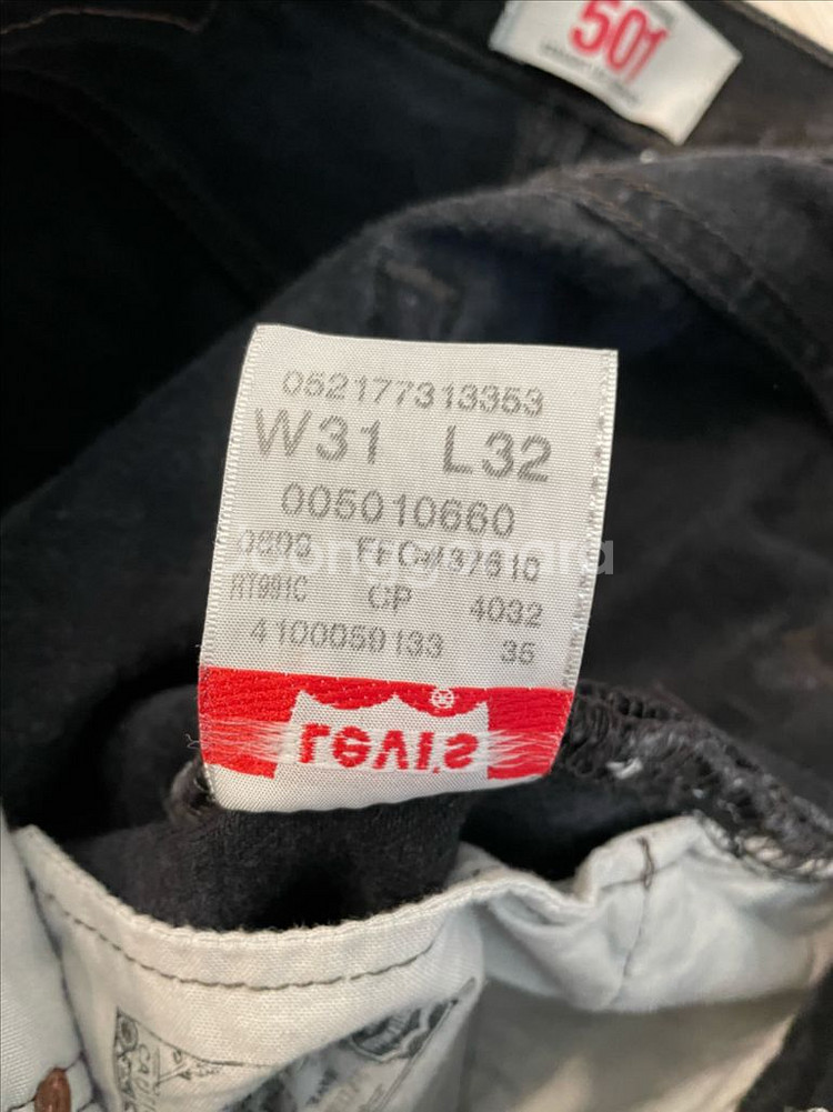 리바이스 빈티지 00s 501 31x32 (실측 30x28)--4