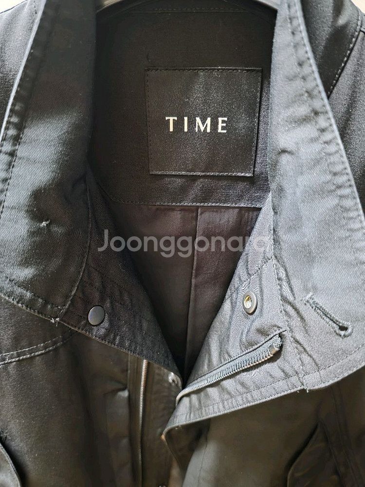 타임 브랜드 봄버 자켓--2