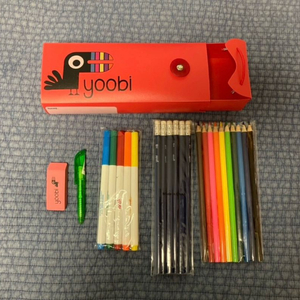 yoobi 미니 스쿨 서플리먼트 학용품 키트 새상품