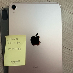 아이패드 미니 6세대 핑크 256GB 셀룰러