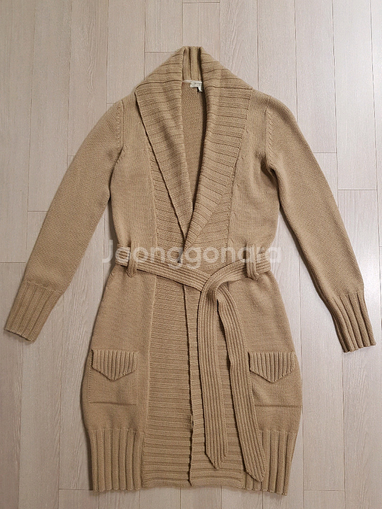 버버리 정품 니트 롱가디건--2