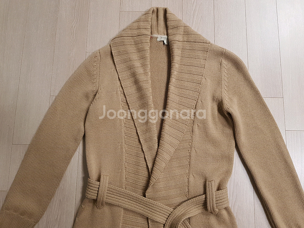 버버리 정품 니트 롱가디건--3