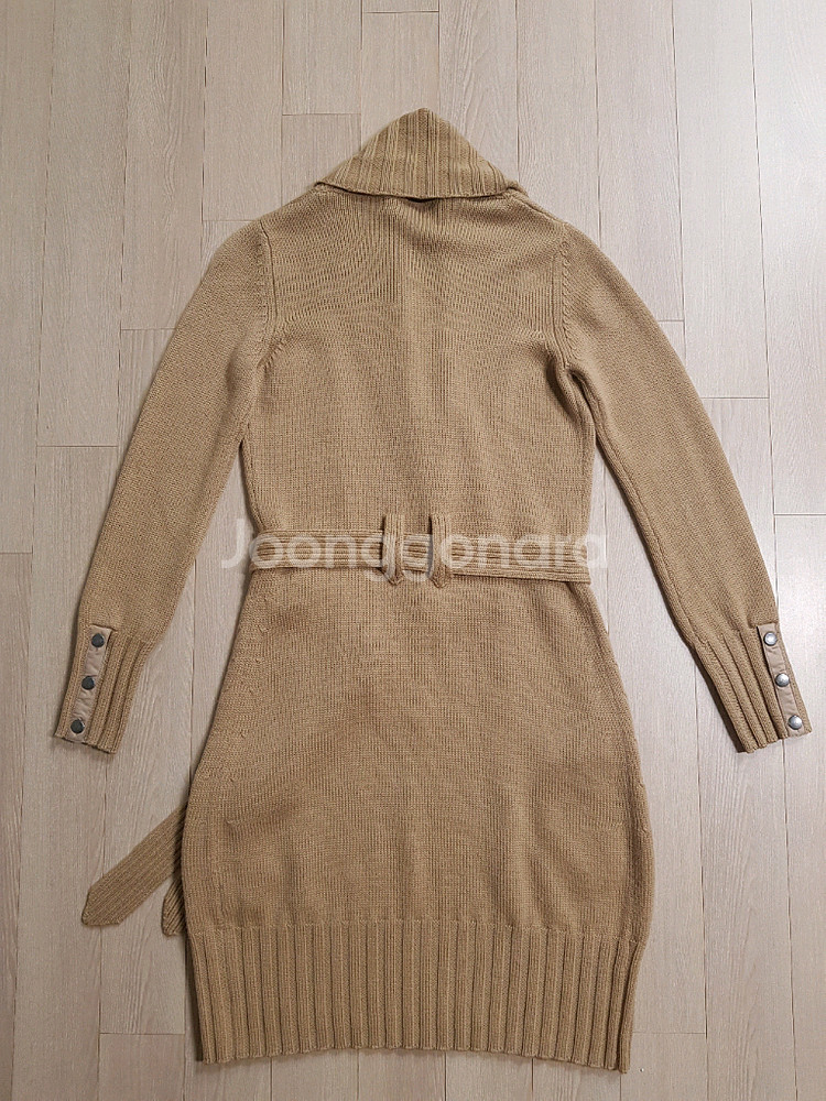 버버리 정품 니트 롱가디건--5