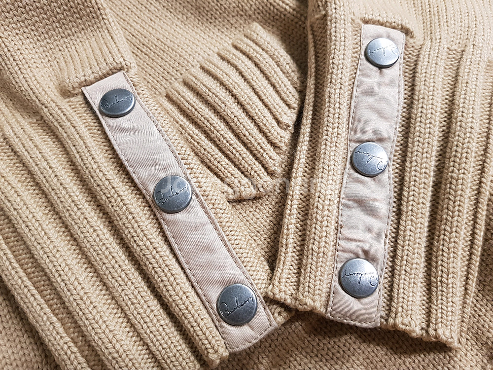 버버리 정품 니트 롱가디건--8
