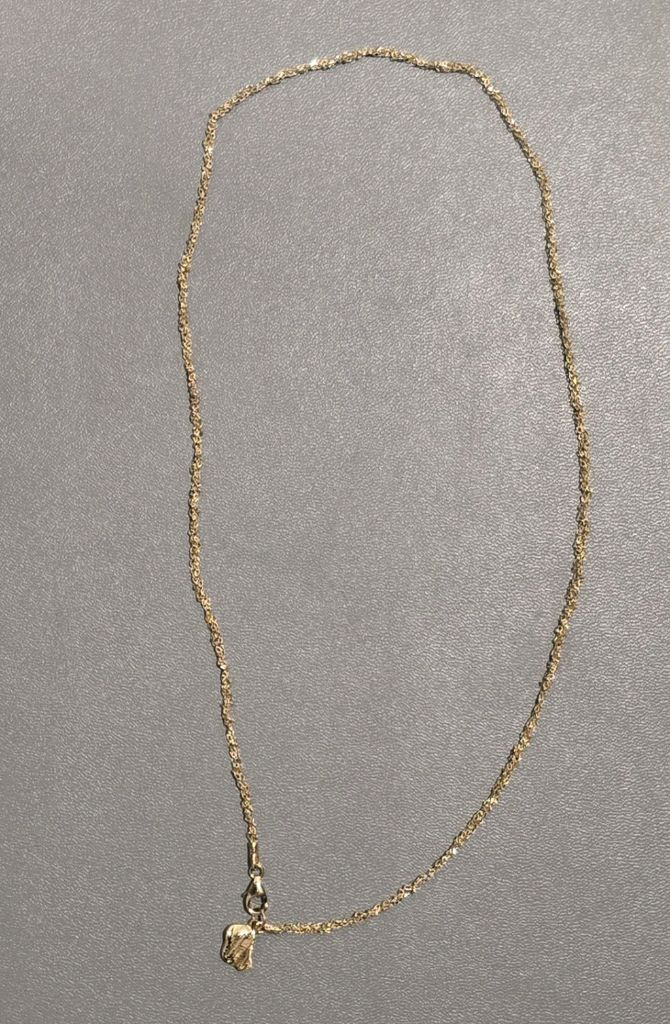 팡파르팡파르 체인 목걸이 14k 42사이즈--1