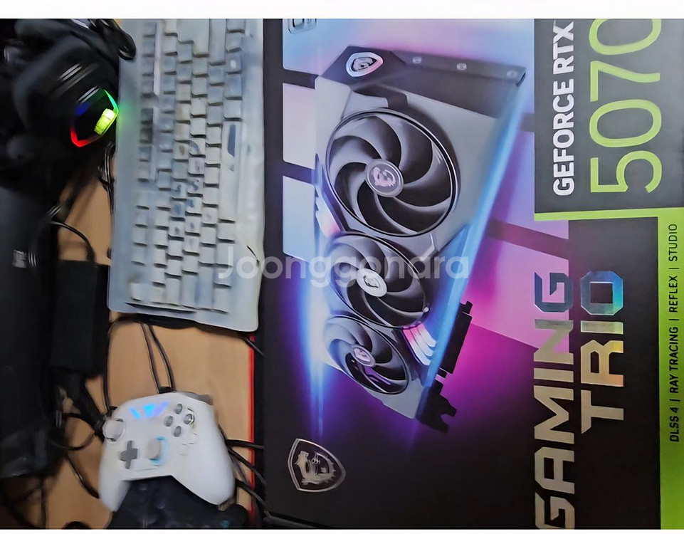 RTX 5070 MSI 게이밍 트리오 그래픽카드 판매합니다.--1