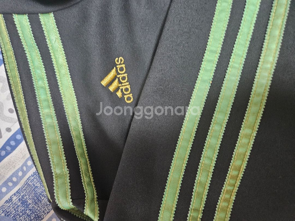 아디다스 리니어 부츠 트랙탑져지!!검/카멜레온 남100--2